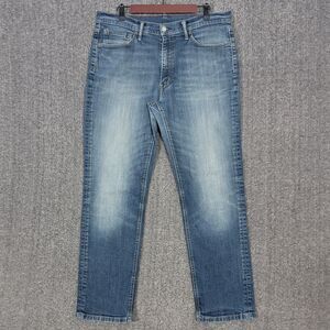 Levis 541 Jeans Mens 36x30* Blue Athletic Taper Fit Medium Wash Stretch Denim